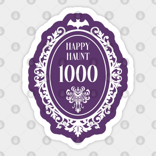 Full Front Happy Haunt Sticker by tinkermamadesigns